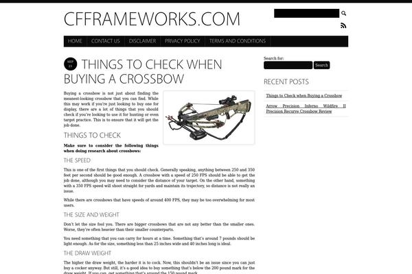 cfframeworks.com site used Simplenotes