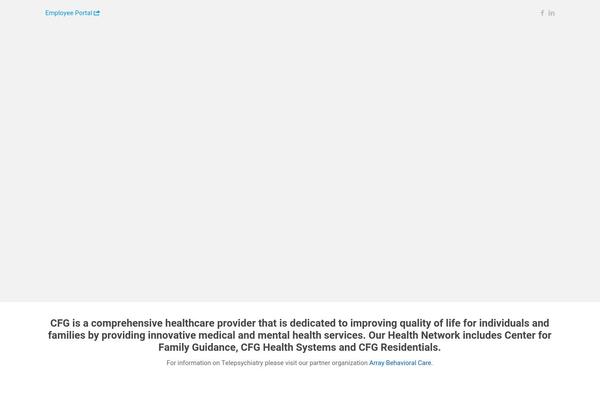 cfghealthnetwork.com site used Cfg