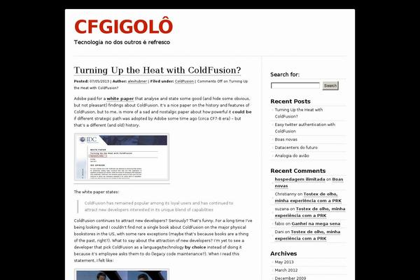 cfgigolo.com site used Clean-home-wpcom