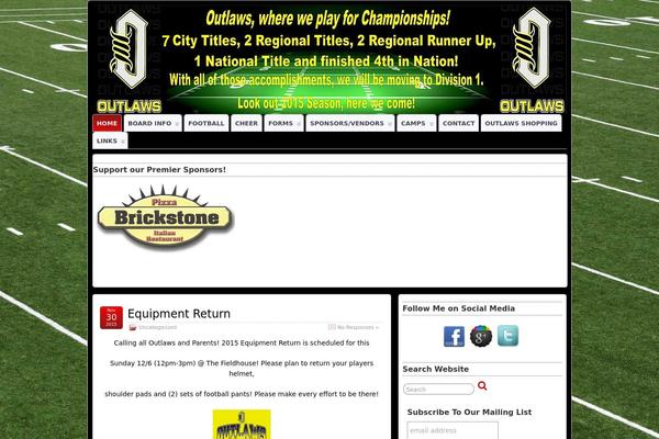 Suffusion theme site design template sample