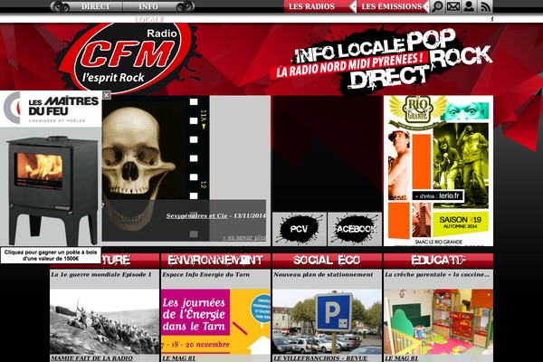 cfmradio.fr site used Cfm