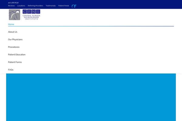 The7 theme site design template sample