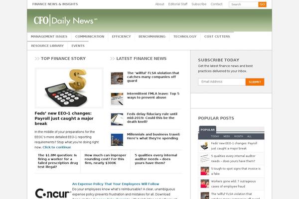 cfodailynews.com site used News-pro-rfp