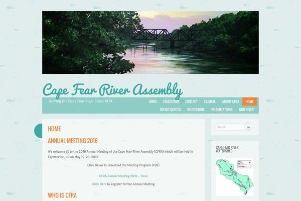 Something Fishy theme site design template sample