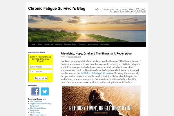 cfs-survivors.org site used Twentytenone