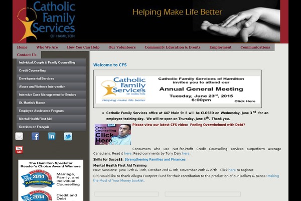 cfshw.com site used TimeCrunch