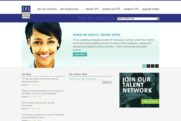 TheFox theme site design template sample