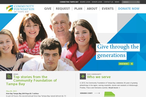 cftampabay.org site used Community