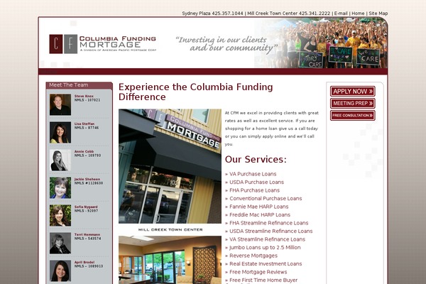 cfundingmortgage.com site used Cfm