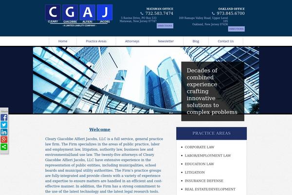 cgajlaw.com site used Solicitor_child_theme