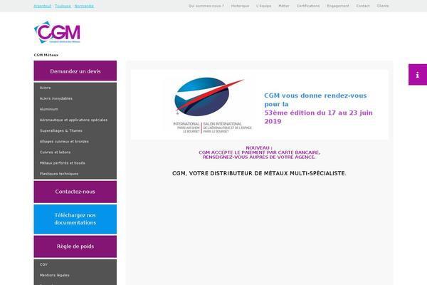 cgmetaux.com site used Cgm