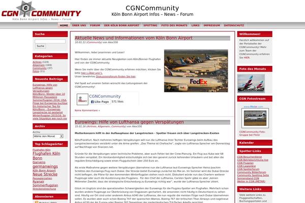cgncommunity.com site used Zyred