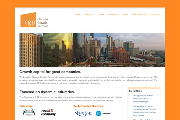 cgp.com site used Cgp-custom