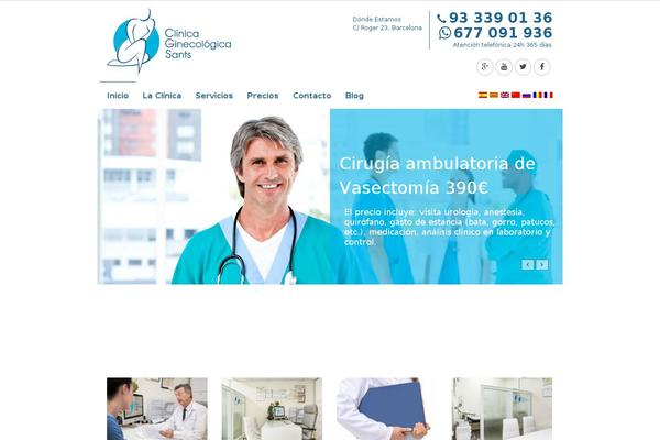 cgsants.es site used Medicaldoctor-child