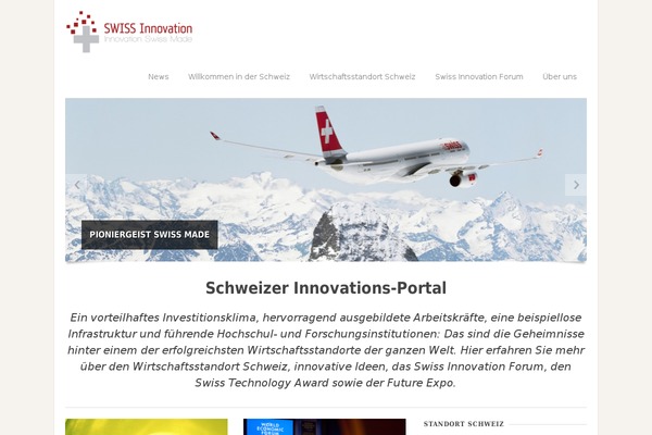 ch-innovation.ch site used Voyage