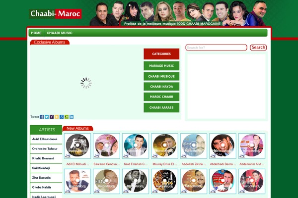 chaabi-maroc.com site used Chaabi