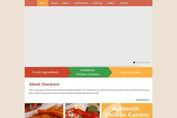 chacarero.com site used Chacarero