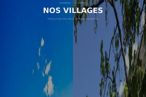 chadenas-vacances.com site used Chadenas