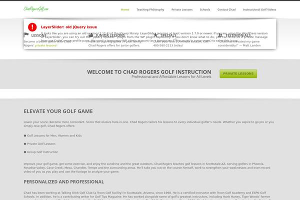 chadrogersgolf.com site used Chadrogersgolf
