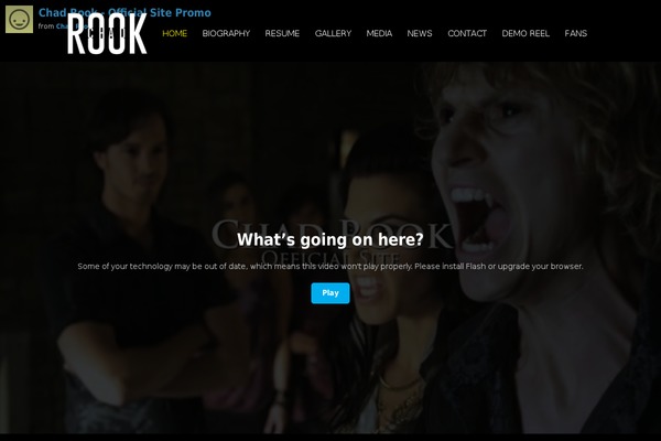 chadrook.com site used Chadrook