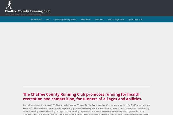 chaffeerunning.org site used GeneratePress