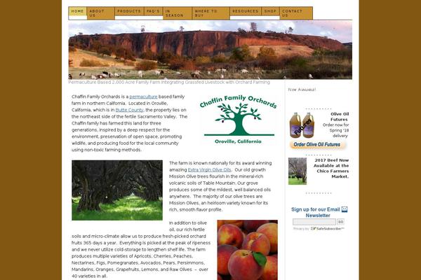 chaffinfamilyorchards.com site used Organic Farm