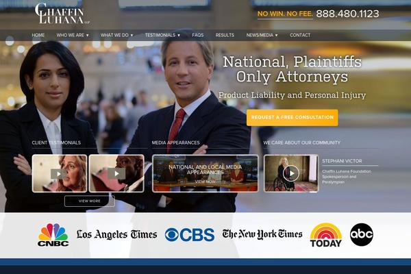 chaffinluhana.com site used Chaffin