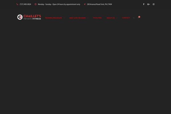 Infinite theme site design template sample