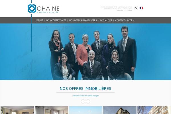 chaine-notaires.com site used Chainenotaire