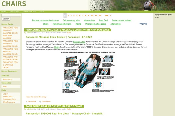 Nearly-Sprung theme site design template sample