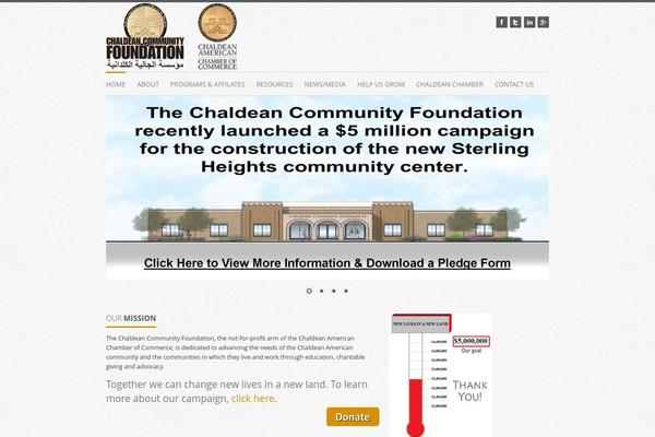 chaldeanfoundation.org site used Solpal