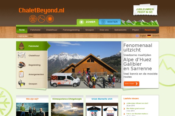 chaletbeyond.nl site used Enfold-child