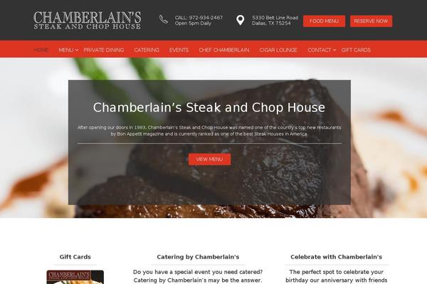 chamberlainssteakhouse.com site used Chamberlains