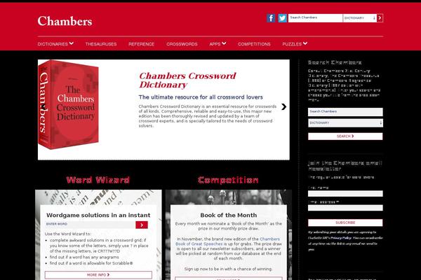 chambers.co.uk site used Chambers