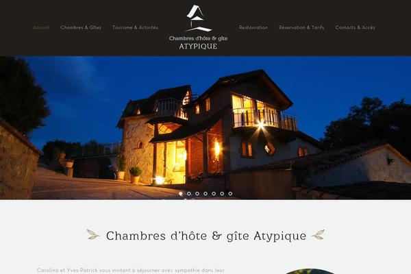 chambresdhoteatypique.com site used The Bootstrap