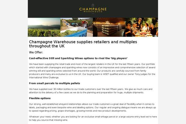 champagnewarehouse.com site used Tfc4