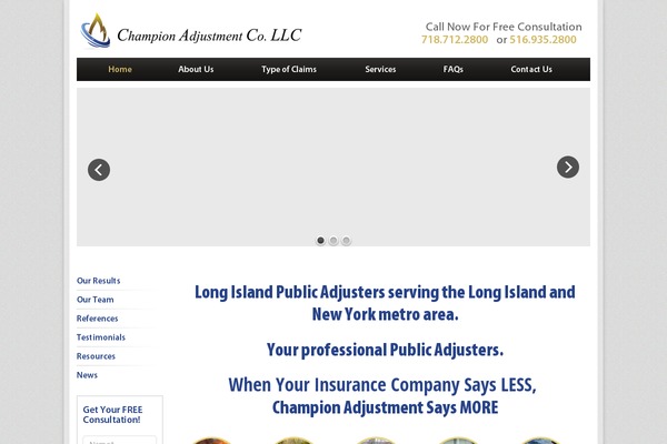 championadjustment.com site used Championadjustment