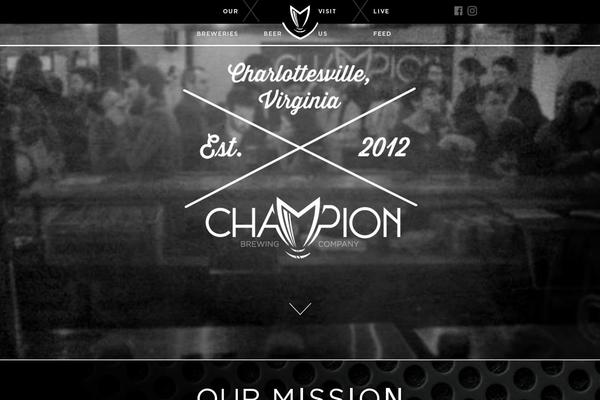 championbrewingcompany.com site used Champion-brewing-wordpress-theme