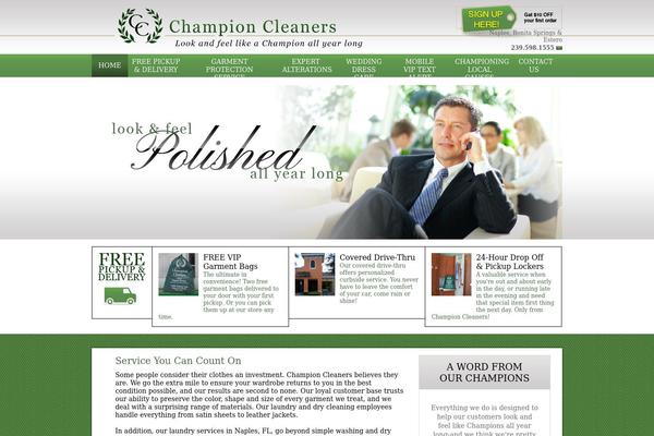 championcleanersfl.com site used Championcleaners