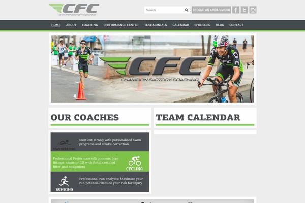 Cfc theme site design template sample