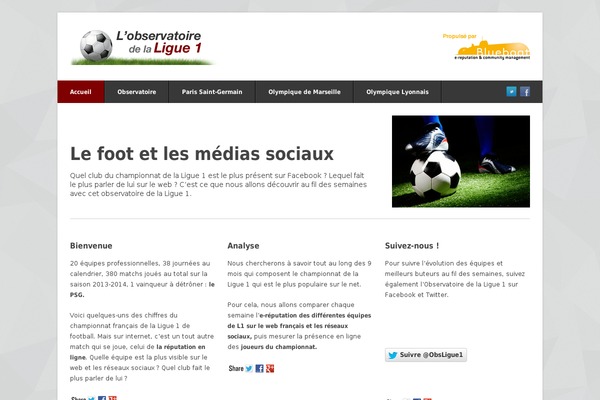 championnat-ligue1.fr site used Pytheas