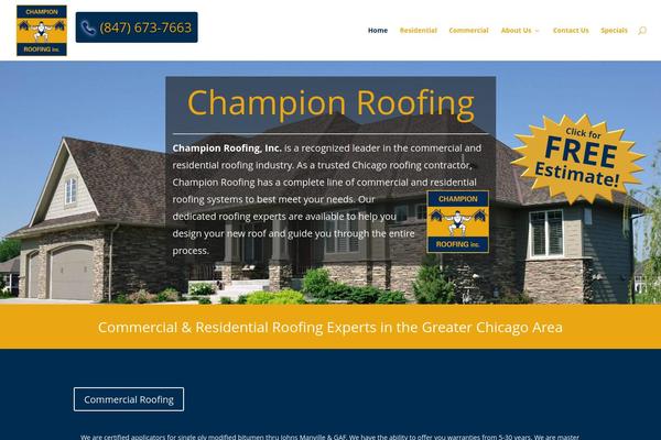 championroofing.com site used Appointment-pro