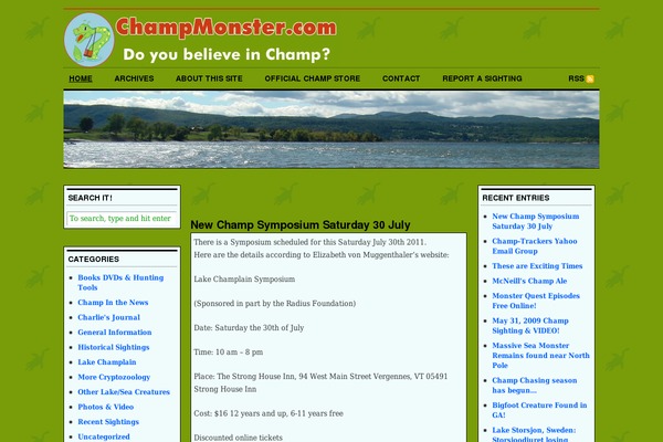 champmonster.com site used Champ