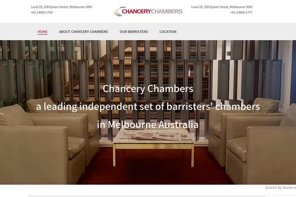 chancery.com.au site used Justitia-child