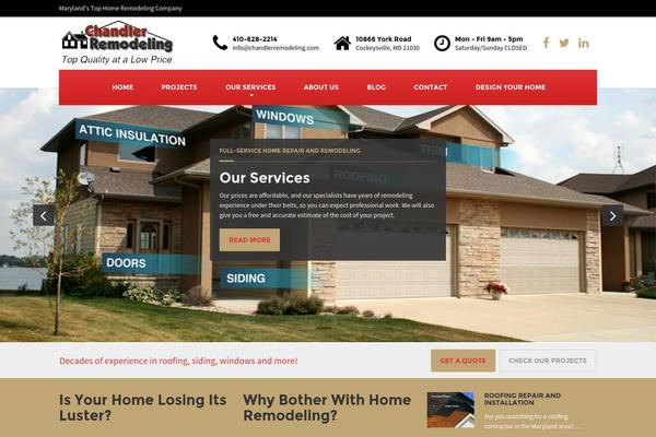 BuildPress theme site design template sample