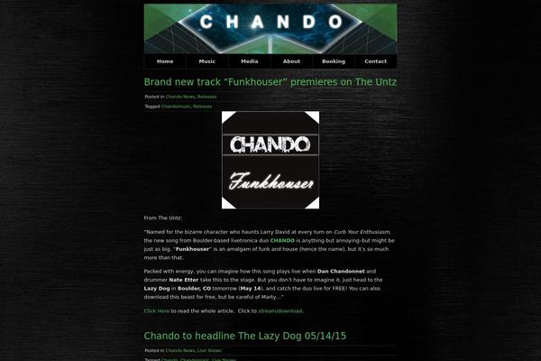 ChaosTheory theme site design template sample