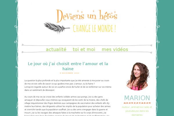 change-le-monde.com site used Ellensue