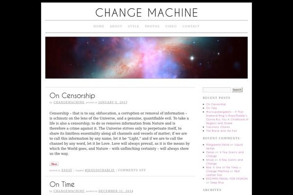 changemachinemag.com site used Changemachine