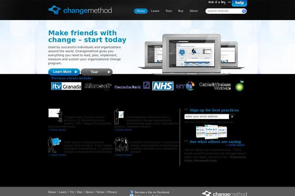 changemethod.com site used Change
