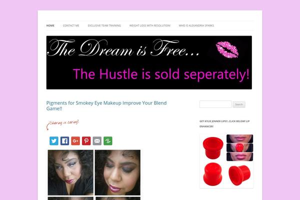 Twenty Twelve theme site design template sample